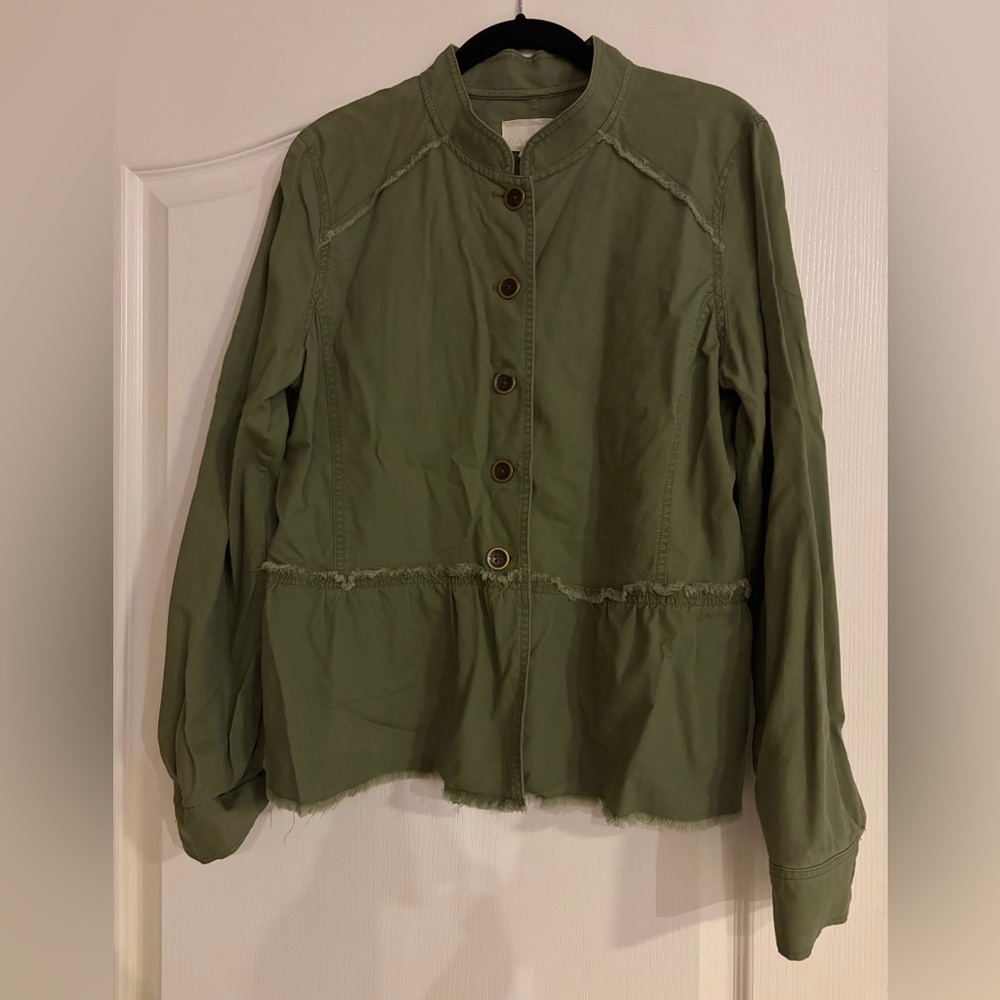 Caslon Utility Jacket in Olive
